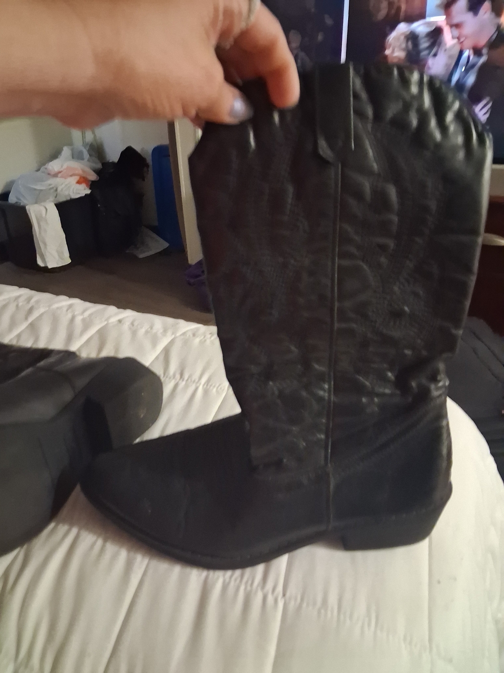 Coconuts by Matisse Black Western-Inspired Mid-Calf Boots